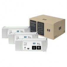 Original Genuine HP 81 Tri-Pack Black (C5066A) HP DesignJet 5000 5500 5500ps 5000ps 5500  5500ps